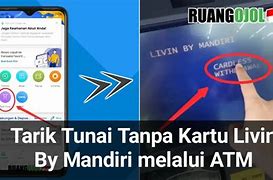 Cara Tarik Uang Pakai Kartu Atm Mandiri